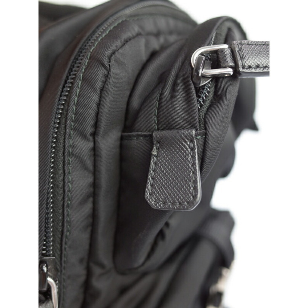 Prada Black Tessuto Montagna Sling Backpack - Picture 7 of 9